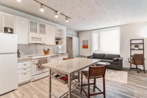 Sleek downtown Cleveland apartment